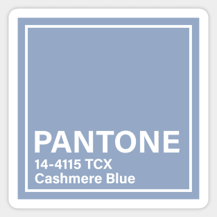 pantone 14-4115 TCX Cashmere Blue Sticker